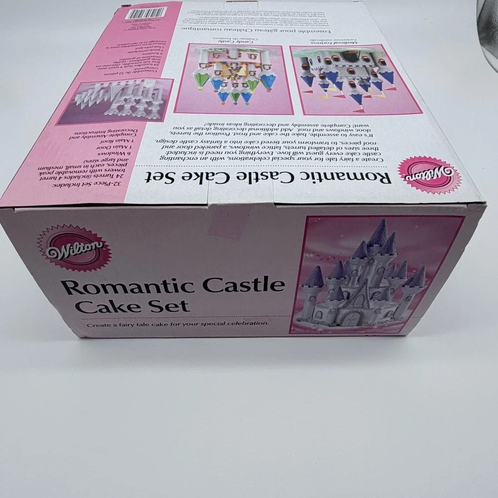 Wilton Romantic Castle Cake Set 32 Piece Decorating Kit 301-910 New In Box